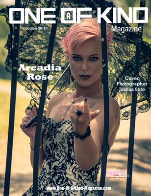 ONE OF A KIND MAGAZINE - Cover Model Arcadia Rose - November 2018
