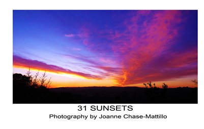 31 SUNSETS POSTCARD VISTAS