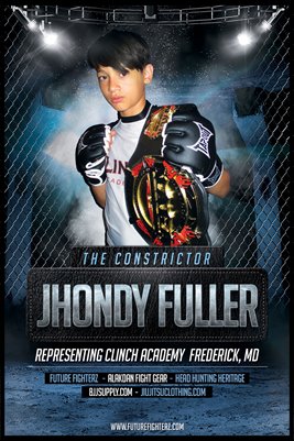 Jhondy Fuller Blue - Poster