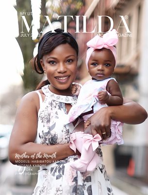 Matilda Model Magazine Cover Habibatou Kabore Bance & Hosnia Kabore