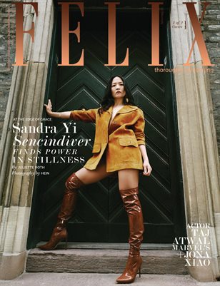 Felix Magazine Edge of Grace Issue Autumn Fall 2025 Featuring Actor Sandra Yi Sencindiver 