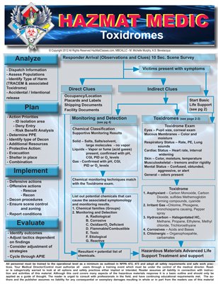 HazMat Medic - Toxidromes