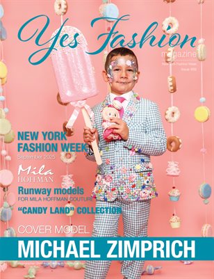 Yes Fashion Magazine, Issue #69 v4, New York Fashion Week, September 2025, Mila Hoffman Couture