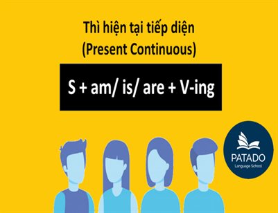 Thì hiện tại tiếp diễn - Cấu trúc và cách sử dụng - Patado