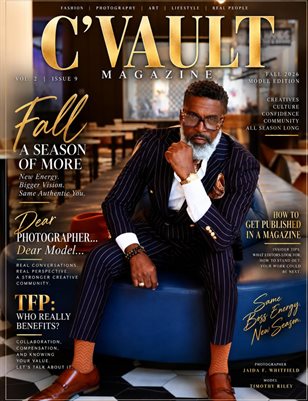 C’ Vault Magazine – Fall 2026 Model Edition | Vol. 2, Issue 9