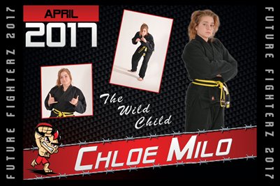 Chloe Milo Cal Poster 2017