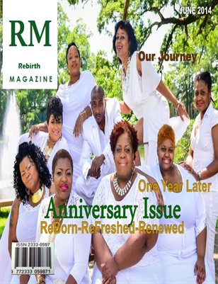 Rebirth Magazine June Anniversary Issue 2014