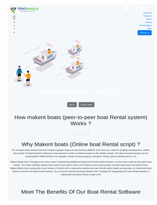 Makent Boats - Boat Rental Script