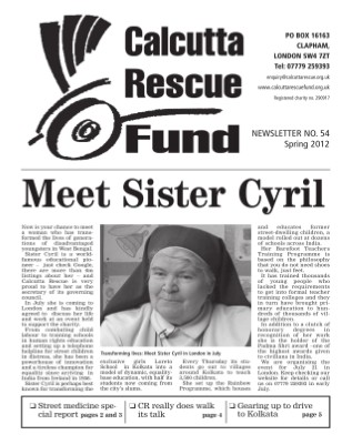 Newsletter 54 Spring 2012