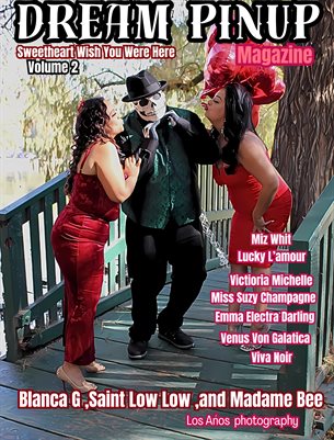 Dream Pinup Sweetheart Blanca G Saint Low Low and Madame B Cover Los años photography