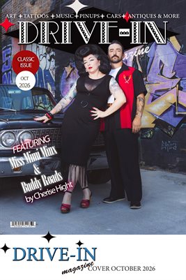 Miss Mimi Minx &  Buddy Roads POSTER  by Cherise Hight