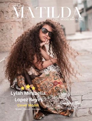 Matilda Model Magazine Lilah Cover Model Amazing Hair