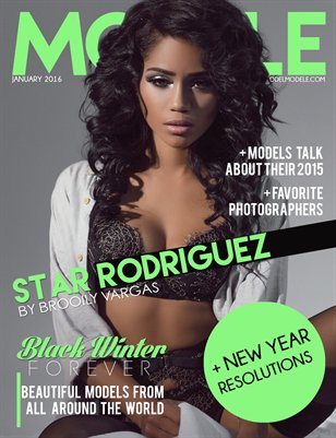 Model Model Magazine Presents Black Winter Forever