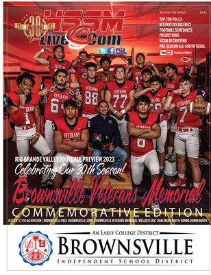 HSSM 2023 Brownsville Veterans Commemorative Issue