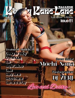 Kandy Kane Lane Magazine Issue 61 Cover Model Mochi Nana 