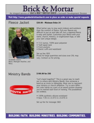 Brick & Mortar - GMCC Outreach Division Catalog