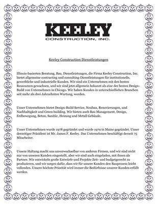 Keeley Construction Dienstleistungen