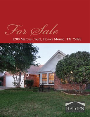 Haugen Properties - 1208 Marcus, Flower Mound, Texas 75028