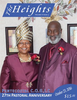 Volume 8 Issue 3 - 27th Pastoral Anniversary Pentecostal C.O.G.I.C.