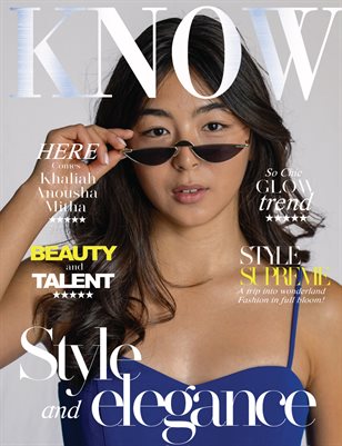 KNOW Magazine_Youthful Personality with Elegance and Style