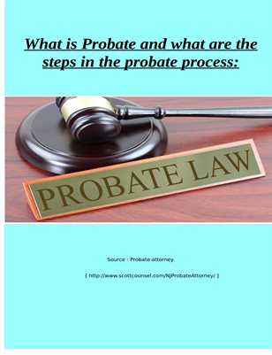 Probate attorney