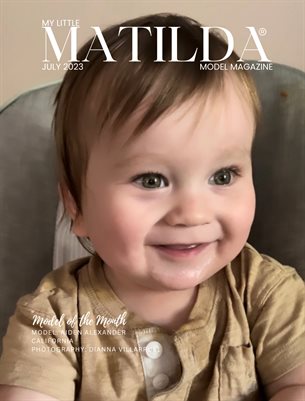 Matilda Model Magazine Aiden Alexander Cover