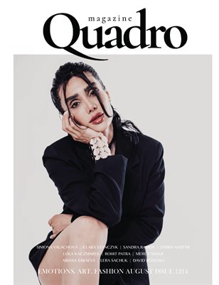 QUADRO MAGAZINE - EMOTIONS. ART. FASHION AUGUST (Vol 1214)
