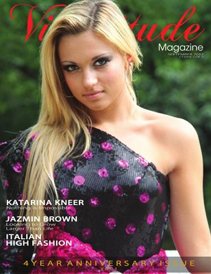 Vicissitude Magazine September 2012 - 4 Year Anniversary Issue Vol. 1 - Katarina Kneer Cover
