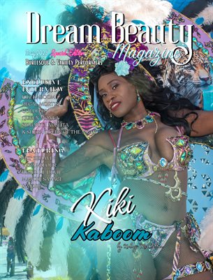 MAY 2025 Burlesque Issue Kiki Kaboom Cover