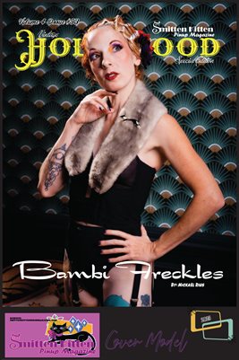 Smitten Kitten Pinup Magazine Bambi Freckles Volume 4 Issue 53 COVER POSTER