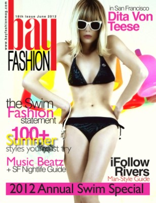 BAYFashion June 2012 - Swimsuit Annual Issue - Green Print
