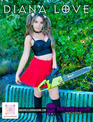 Diana Love - Busty Blonde Latina Pig Tail Leather Babe from New Mexico Cosplays as Hot Sexy Lollipop Chainsaw