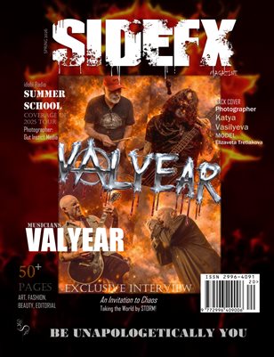 SIDEFX Magazine Spring 2026 issue Featuring VALYEAR