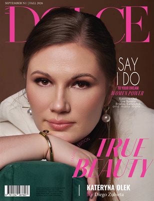 DOLCE Magazine | The September Kateryna Olek Edition | Vol.1 | 2026
