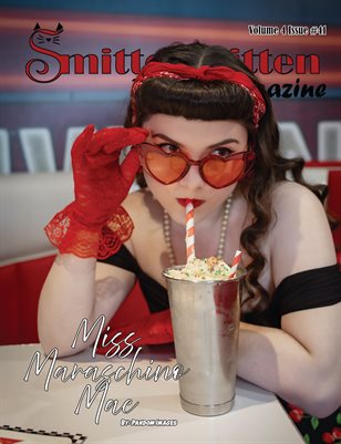 Smitten Kitten Pinup Magazine Miss Maraschino Mae Cover 3 Volume 4 Issue 41