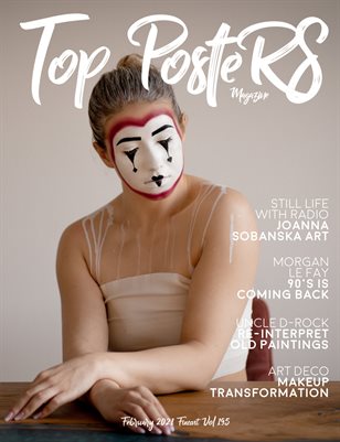 TOP POSTERS MAGAZINE - FEBRUARY, FINEART (Vol 195)