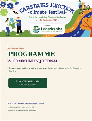 Carstairs Junction Climate Festival 2026 Programme