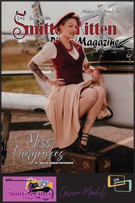 Smitten Kitten Pinup Magazine Miss Ladycakes Volume 4 Issue 37 COVER POSTER