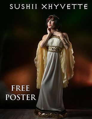 Sushii Xhyvette - Sexy Busty Pinay Asian Babe with Freckles is One Sensual Tempting Seductive Cleopatra