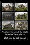 Choose - which haunted house would you stay in?