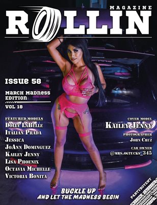 Rollin Magazine - Issue 58 (Cover Model Kailey Jenny)
