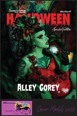 Smitten Kitten Pinup Magazine Alley Gorey Volume 4 Issue 31 COVER POSTER