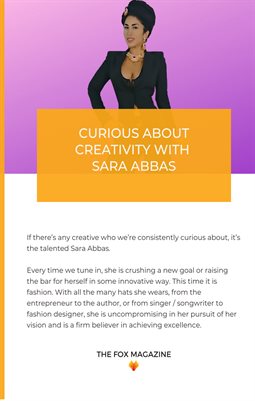 Curious About Creativity With Sara Abbas