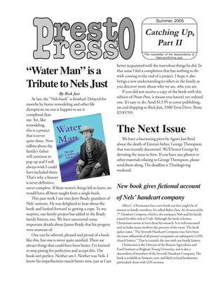 Presto Press, Spring 2005