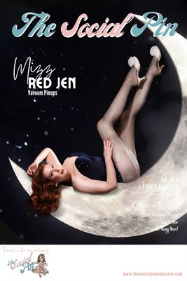 The Social Pin | Issue 116 | Mizz Red Jen Poster