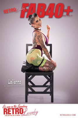 2026, Retro Lovely, Fab40+ VOL-17, LaVernz Cover Poster.