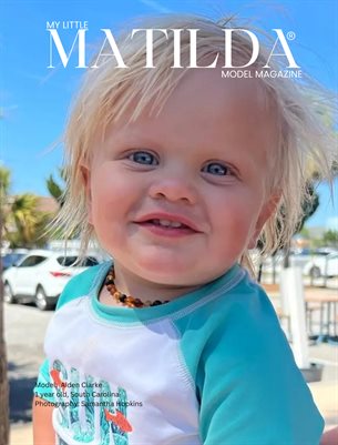 Matilda Model Magazine Cover Aiden Clark