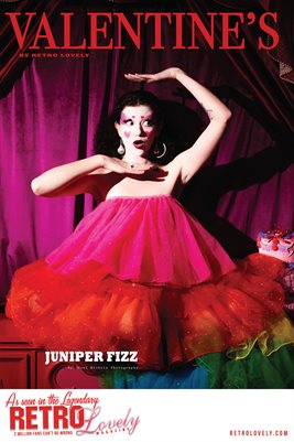 2025, Retro Lovely Valentines VOL-25, Juniper Fizz, Crypt Smyth Cover. Poster