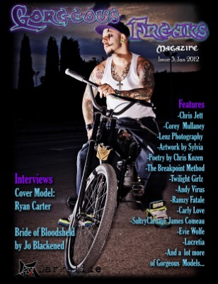 Gorgeous Freaks Magazine Male Cover Issue 3