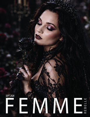 Femme Rebelle Magazine September 2026 ARCANA ISSUE -  Nadia Shevtshova Cover